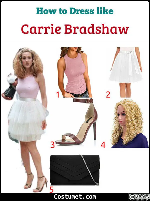 Carrie Bradshaw Costume for Cosplay & Halloween