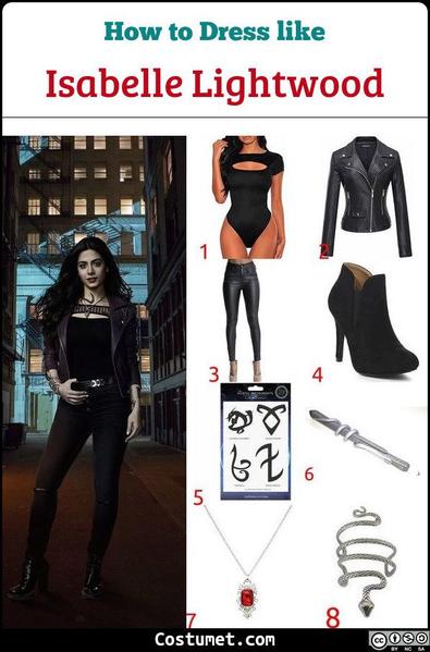 Clary Fray, Isabelle Lightwood (Shadowhunters) Costume for Cosplay &  Halloween 2023