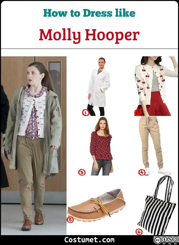 Molly Hooper Costume for Cosplay & Halloween