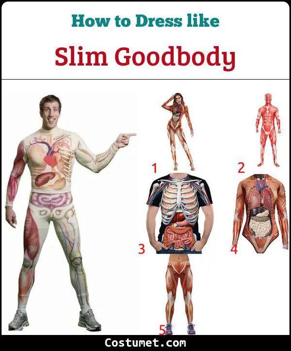 Slim Goodbody Costume for Cosplay & Halloween