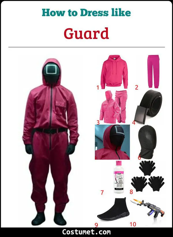 Guard Costume for Cosplay & Halloween