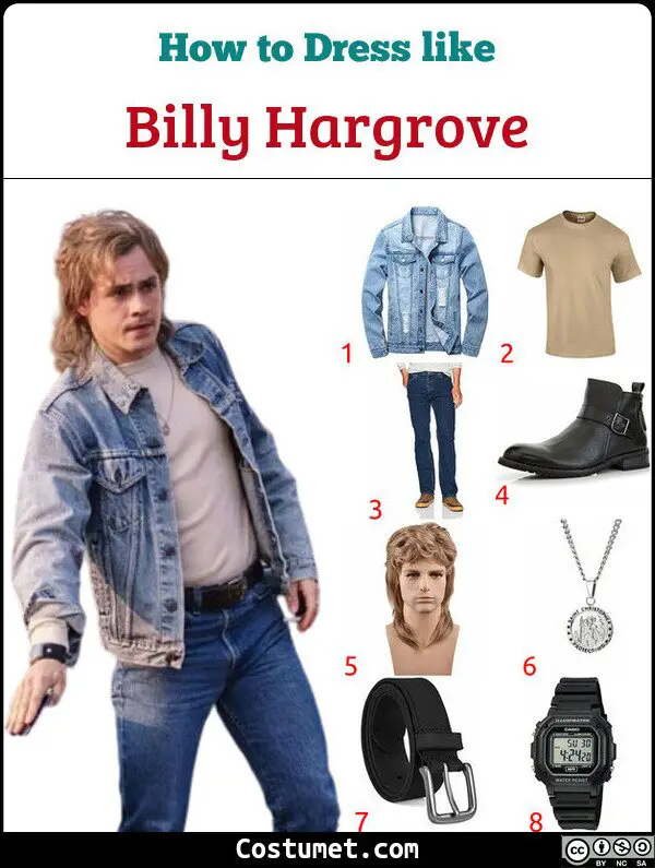 Billy Hargrove Costume for Cosplay & Halloween