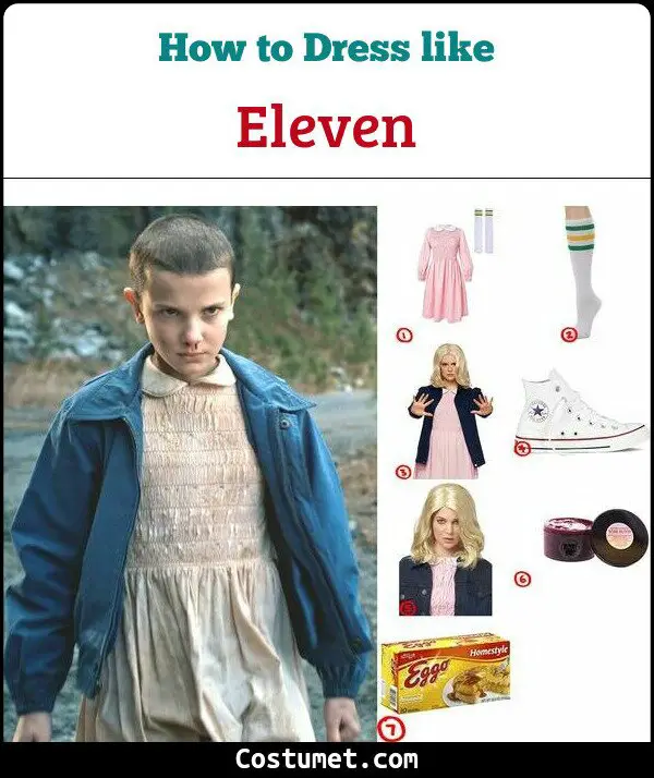 Eleven Costume for Cosplay & Halloween