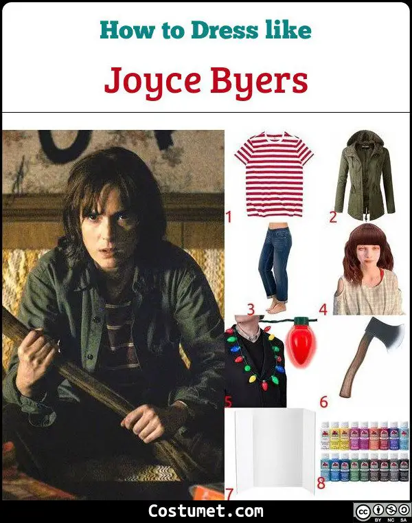 Joyce Byers Costume for Cosplay & Halloween