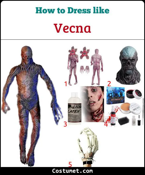 Vecna Costume for Cosplay & Halloween