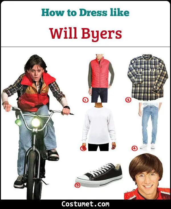 Will Byers Costume for Cosplay & Halloween