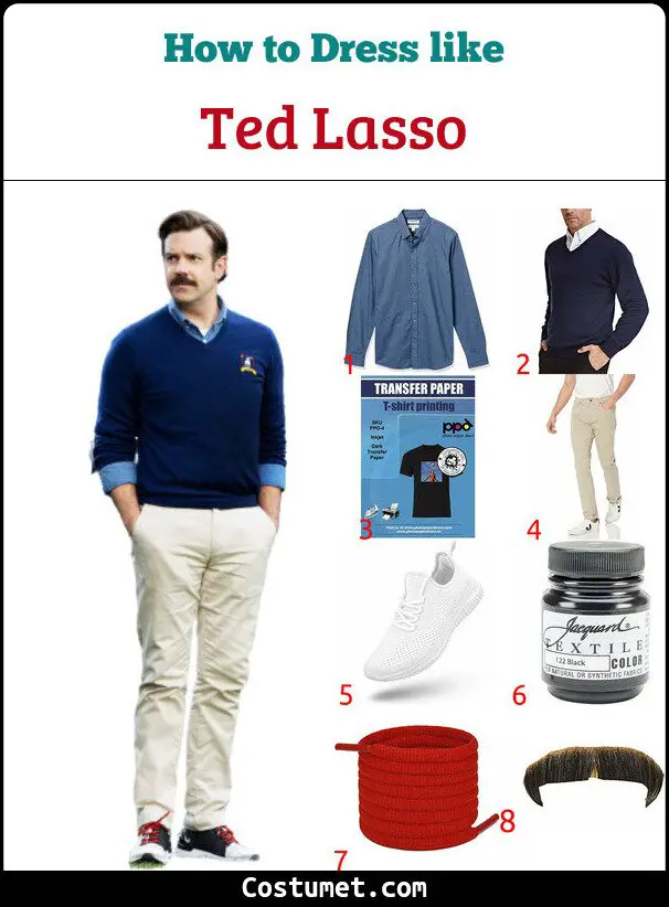 Ted Lasso Costume for Cosplay & Halloween