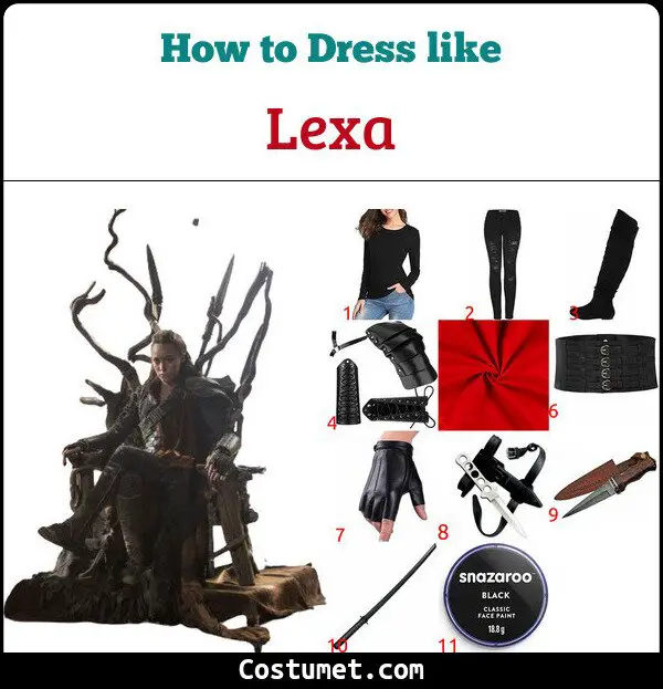 Lexa Costume for Cosplay & Halloween