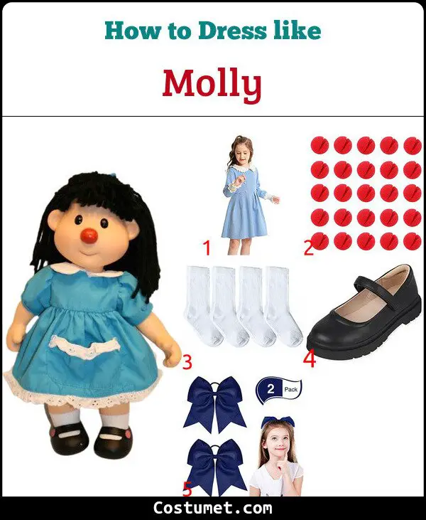 Molly Costume for Cosplay & Halloween