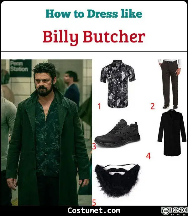 Billy Butcher (The Boys) Costume for Cosplay & Halloween 2023