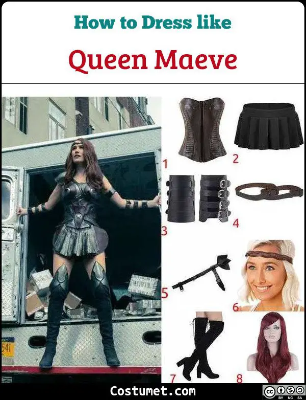 Queen Maeve Costume for Cosplay & Halloween