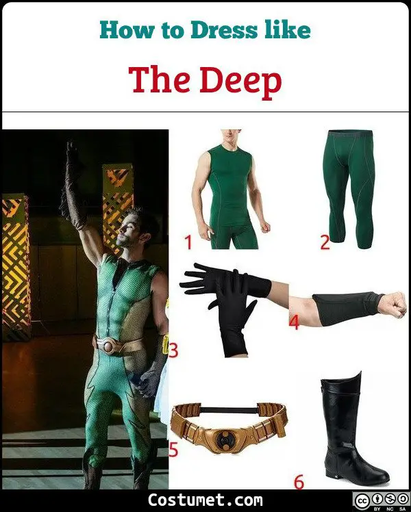 The Deep Costume For Cosplay Halloween