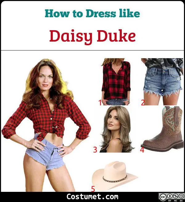 Daisy Duke Costume for Cosplay & Halloween