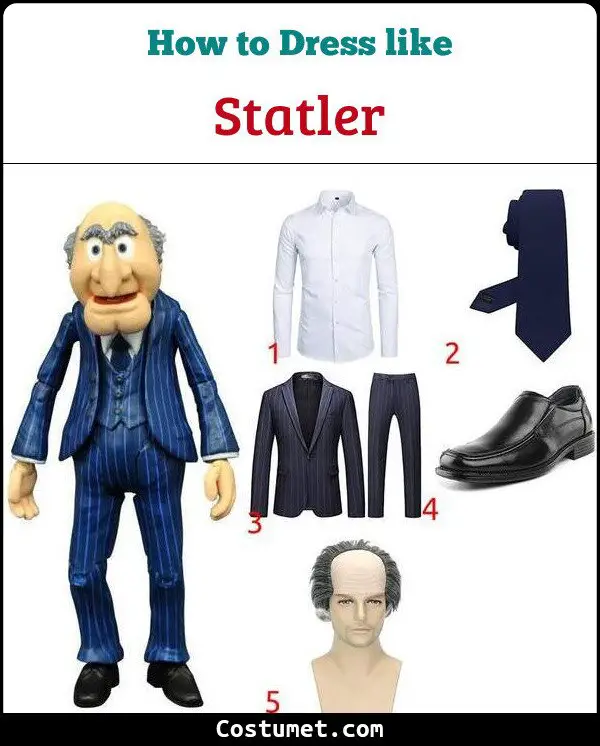 Statler Costume for Cosplay & Halloween