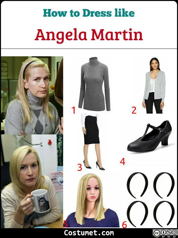 Angela Martin Costume for Cosplay & Halloween