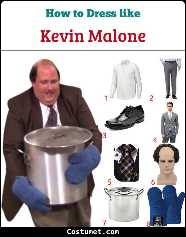 Kevin Malone Costume for Cosplay & Halloween