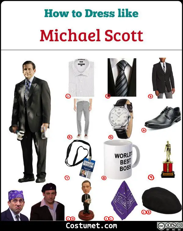 Michael Scott Costume for Cosplay & Halloween