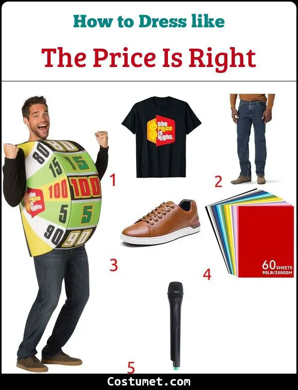 The Price Is Right Costume for Cosplay & Halloween