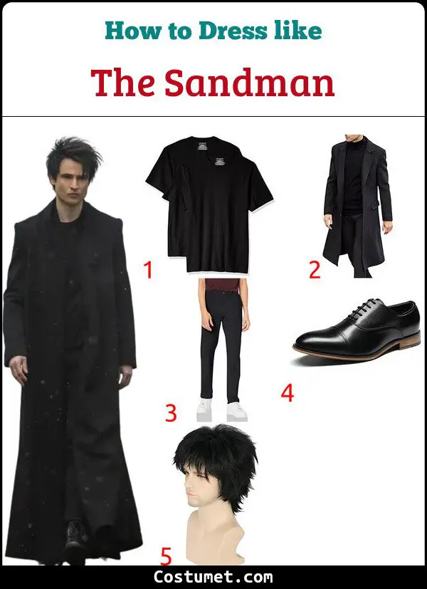 The Sandman Costume for Cosplay & Halloween