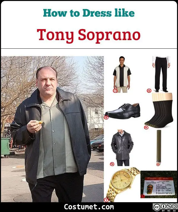 Tony Soprano Costume for Cosplay & Halloween