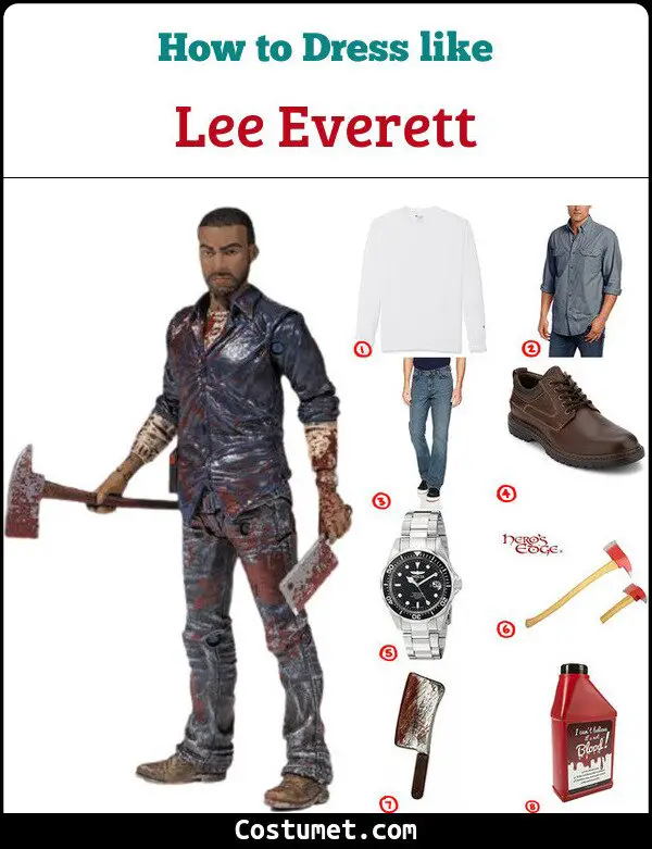 Lee Everett Costume for Cosplay & Halloween