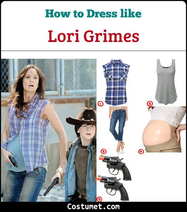 Lori Grimes Costume for Cosplay & Halloween