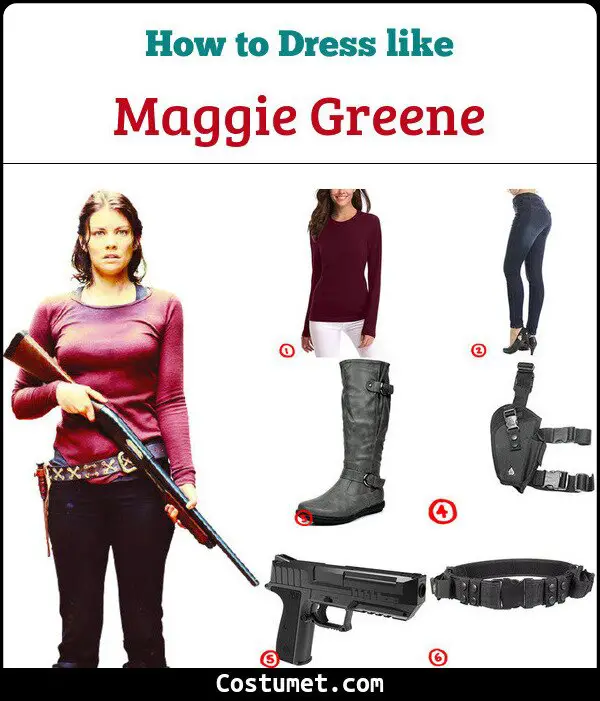 Maggie Greene Costume for Cosplay & Halloween