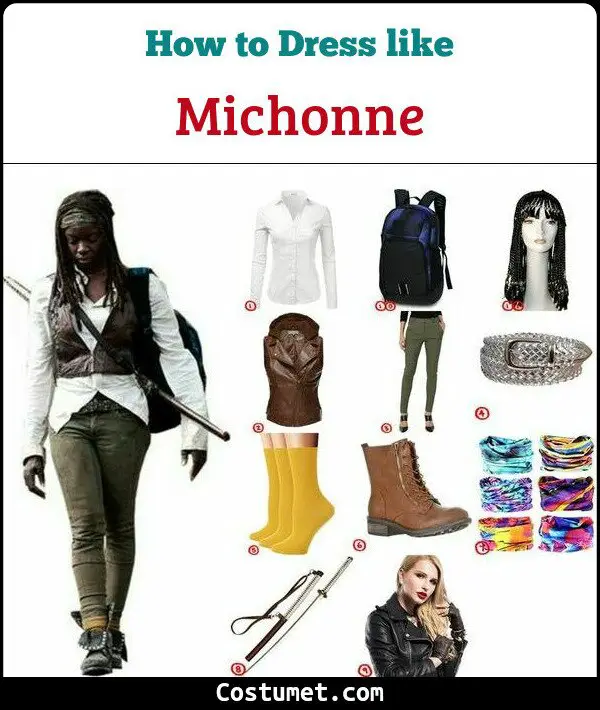 Michonne Costume for Cosplay & Halloween