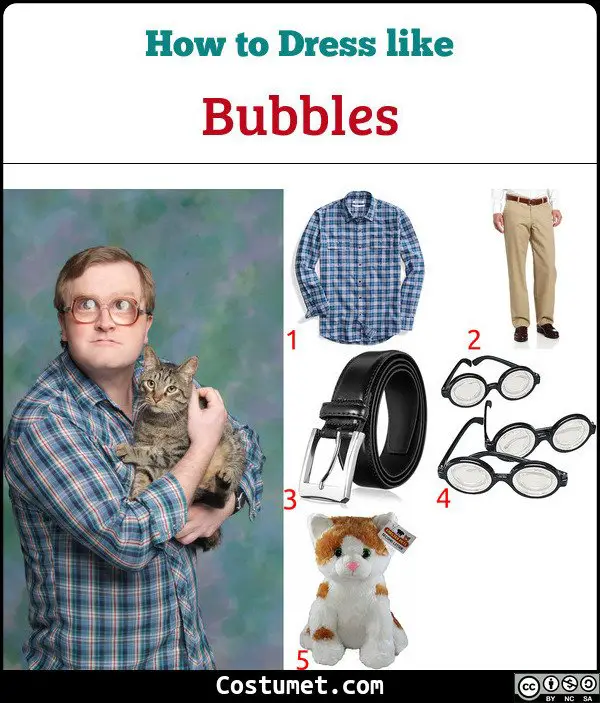 Bubbles Costume for Cosplay & Halloween