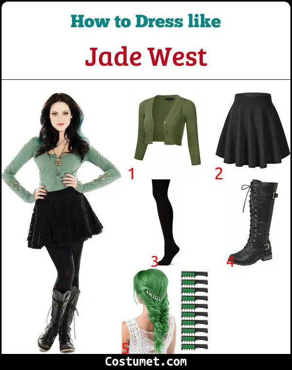 Jade West Costume for Cosplay & Halloween