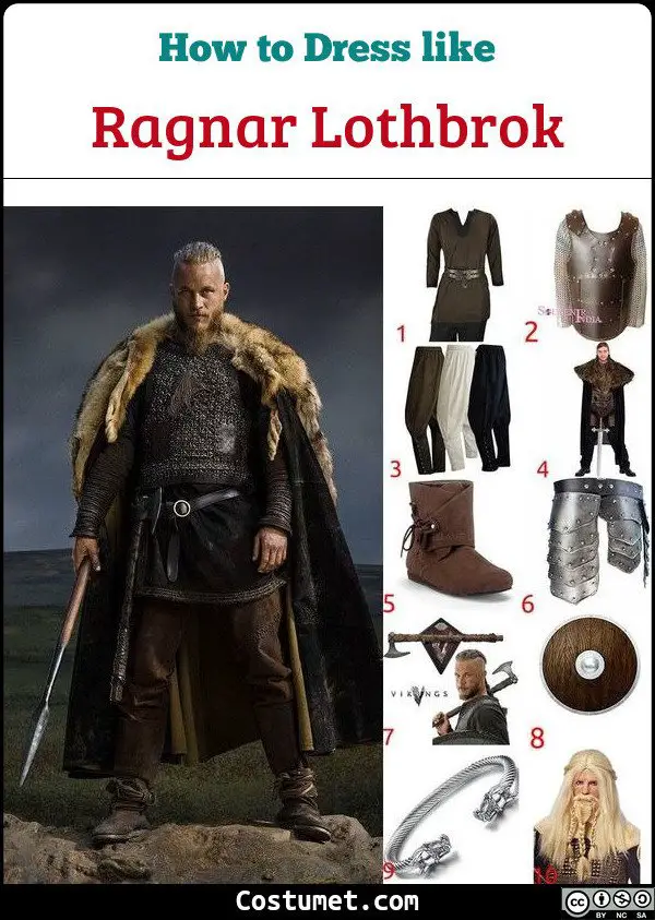 Ragnar Lothbrok Costume for Cosplay & Halloween