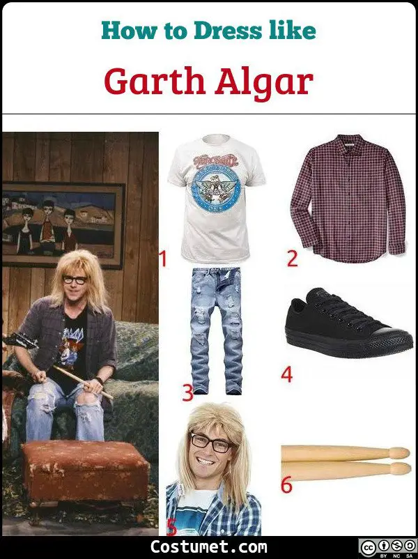 Garth Algar Costume for Cosplay & Halloween