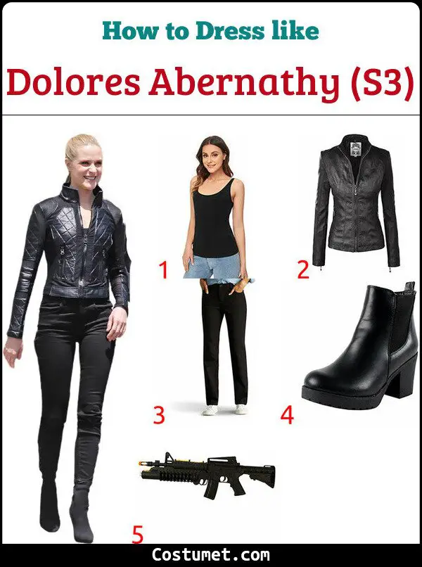 Dolores Abernathy (S3) Costume for Cosplay & Halloween