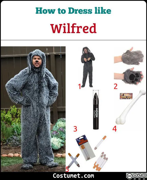 Wilfred Costume for Cosplay & Halloween
