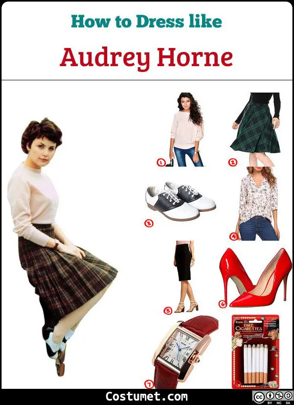 Audrey Horne Costume for Cosplay & Halloween