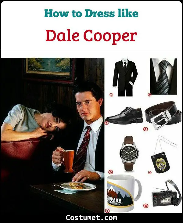 Dale Cooper Costume for Cosplay & Halloween