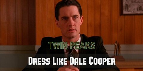 As an FBI agent, Dale Cooper doesn’t just own the badge, but also the look. The costume designer couldn’t make his outfit looks more FBI even if they wanted to