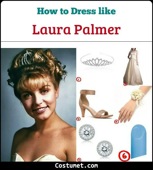 Laura Palmer Costume for Cosplay & Halloween