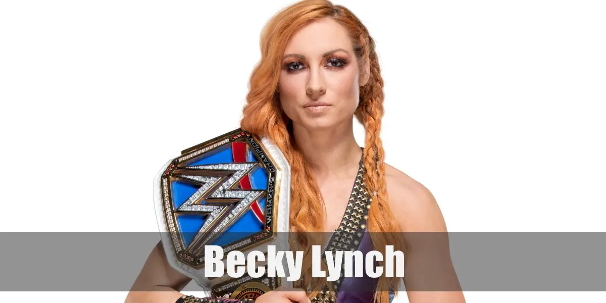 Becky Lynch Wrestling Diva Brille mit Gummiband für Cosplay & Kostüm