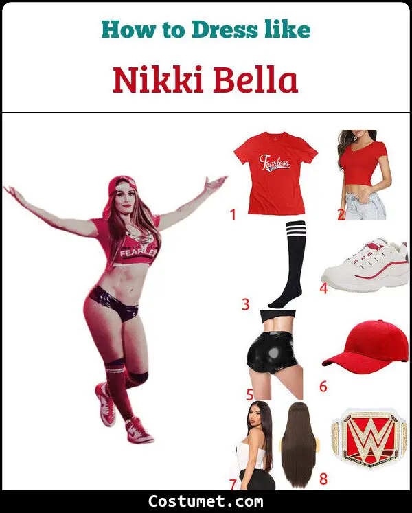 Nikki Bella Costume for Cosplay & Halloween