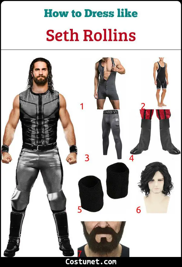 Seth Rollins Costume for Cosplay & Halloween