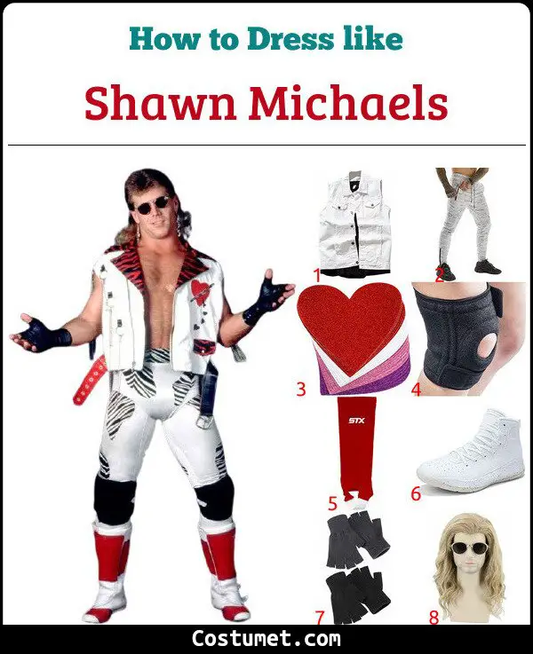 Shawn Michaels Costume for Cosplay & Halloween