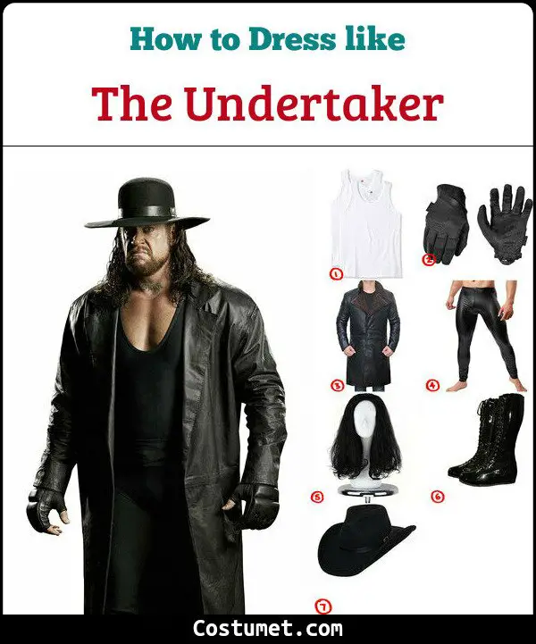 The Undertaker Costume for Cosplay & Halloween